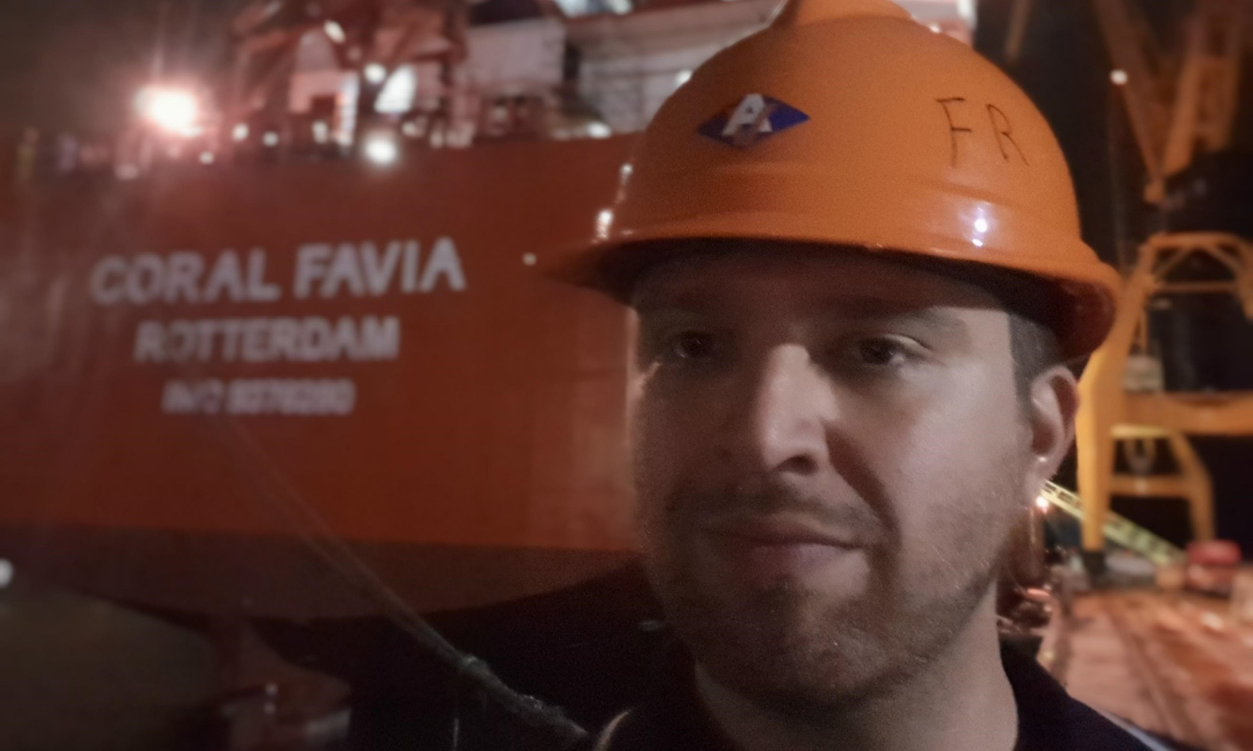 Netwerkinfrastructuur op gastanker